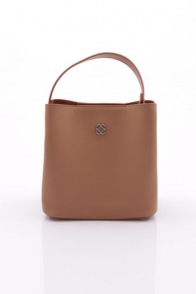DGN Earth Colored Women's Bag - Back Pocket Detail 41653431