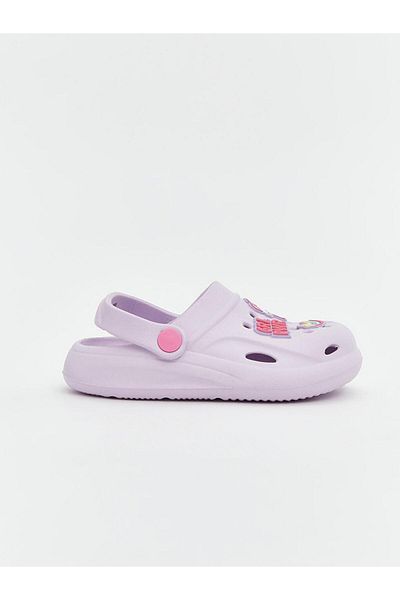 LC Waikiki Sandale de plajă pentru fete cu imprimeu LCW STEPS