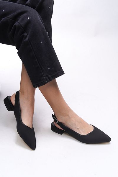 Riccon Pantofi cu toc pentru femei Athstele negri - 0012400