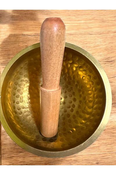 The Magıc of Healıng Handmade Tibetan Bell, Meditation Sound Bell (11cm)