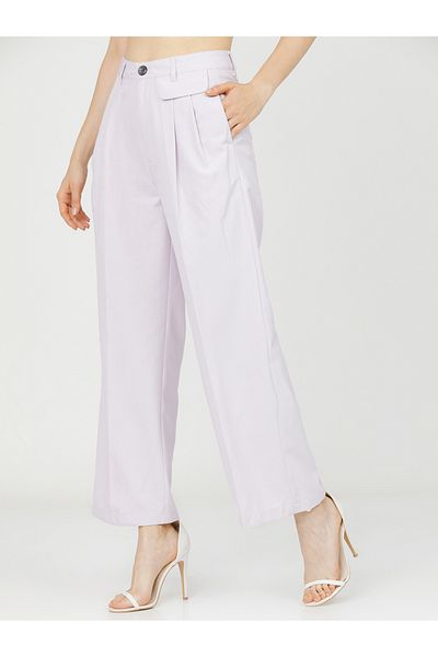 Tokyo Talkies By Styli High Rise Wide Leg Trousers
