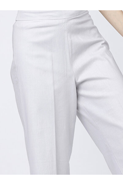 Tokyo Talkies By Styli Solid High Rise Flared Trousers