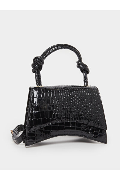 Styli حقيبة يد غير متماثلة بتفاصيل عقدة ربطة عنق