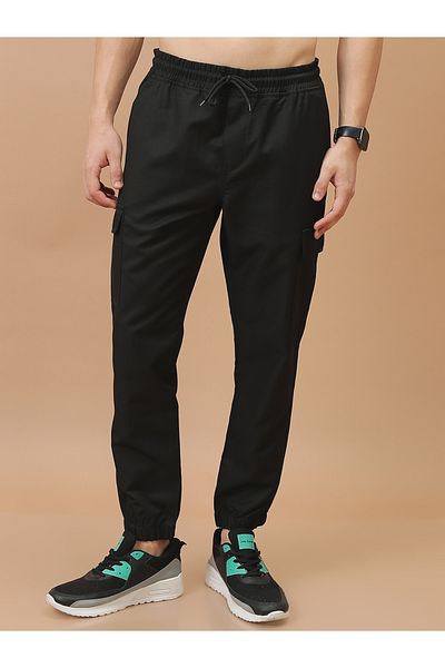 Highlander By Styli Mid Rise Regular Fit Drawstring Cargo Joggers