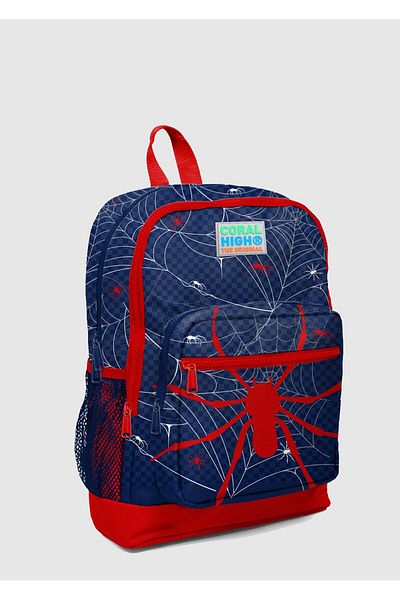 Coral High Μπλε 23720 Μπλε σακίδιο πλάτης