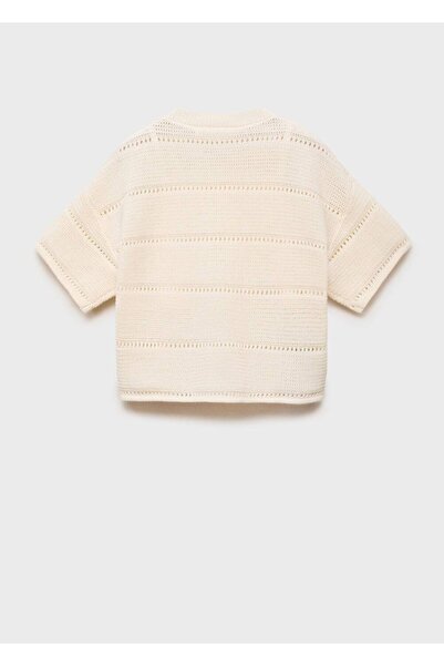 MANGO Kids Pullover mit Häkeldetails