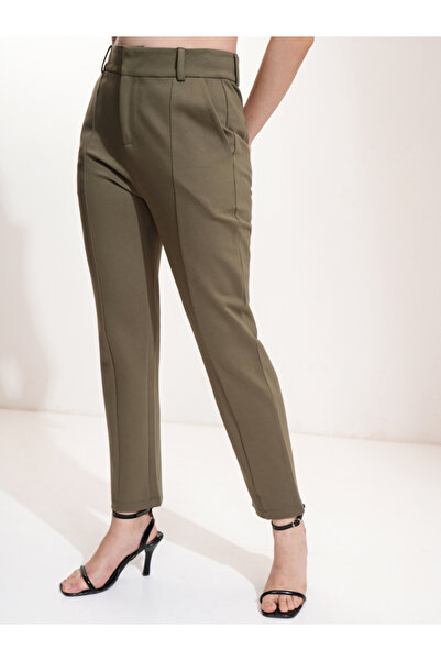 Tokyo Talkies By Styli Mid Rise Tapered Fit Trousers