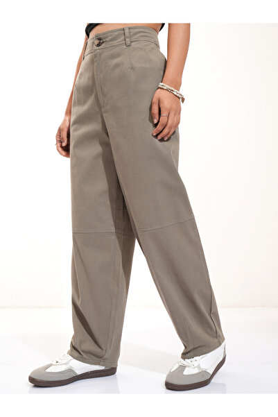 Tokyo Talkies By Styli High Rise Wide Leg Trousers