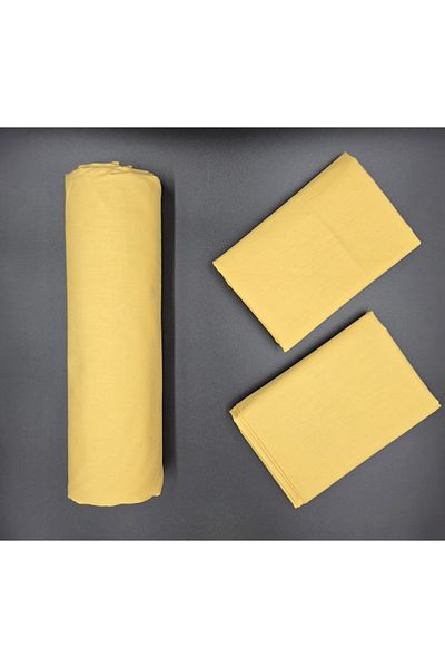 pınarhome collectıon New Season - 100% Organic Cotton, Soft Sand and Elastic Crossbody+Pillow Cover Corner Depth 28-30 cm