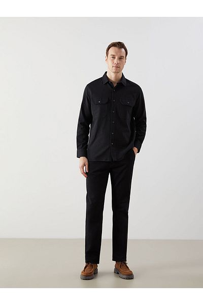 LC Waikiki Ανδρικό μακρυμάνικο πουκάμισο LCWAIKIKI Classic Comfortable Fit