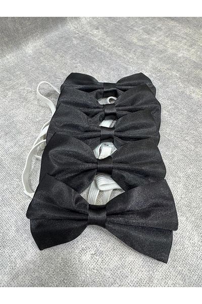 Dıgıl Kids 5 Pack Black Boy's Bow Tie