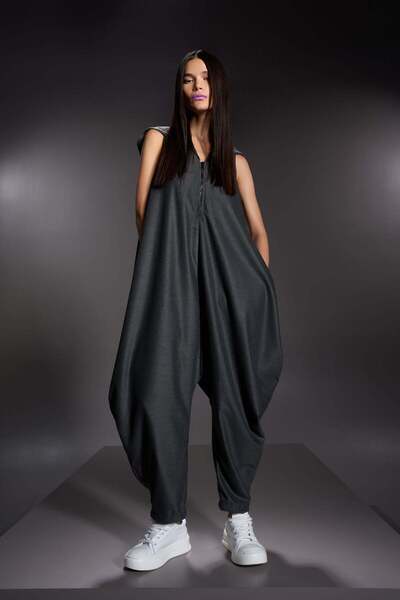 VDR Women's Anthracite Jumpsuit 16195