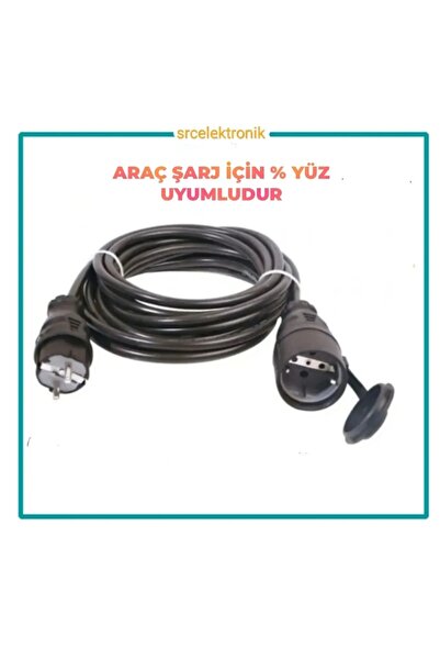 HES KABLO ARAÇ SARJİ UYUMLU KABLO ( 15 METRE) 3x2.5 % YÜZ TAM BAKIR HES KABLO...