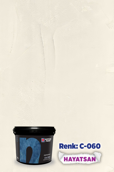 Nippon Paint CALCINO – Mermer dokulu dekoratif efekt boya -#2 - 2,5 kg