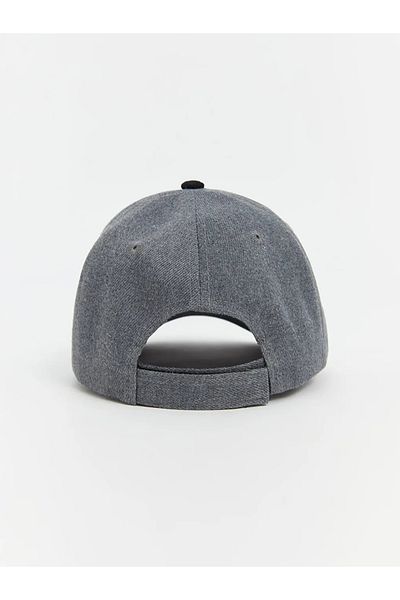 LC Waikiki Lcw Accessories Gray Printed Men's Cap Hat