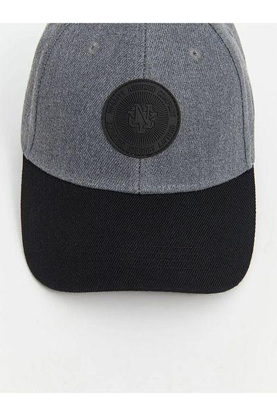 LC Waikiki Lcw Accessories Gray Printed Men's Cap Hat