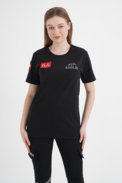 Ekg Medikal Acil Sağlık Penye T-shirt (Unisex)