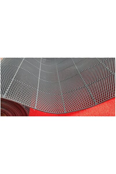 ÜN.F GRİ Yeni Model Kare Desen  Islak Zemin İçin mat Paspas Banyo İçi Lavabo ...