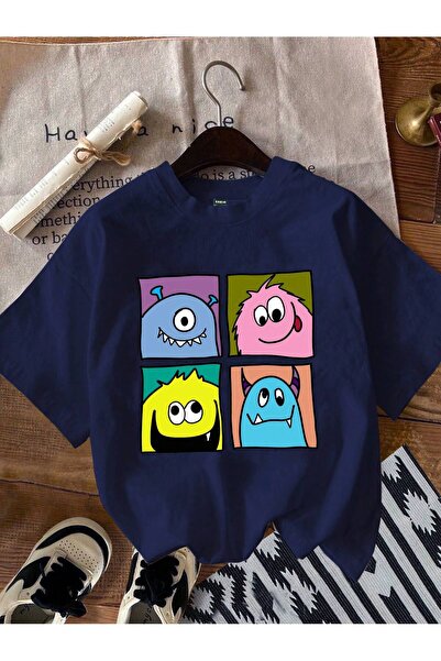 trendypassion Tricou unisex cu imprimeu Monsters