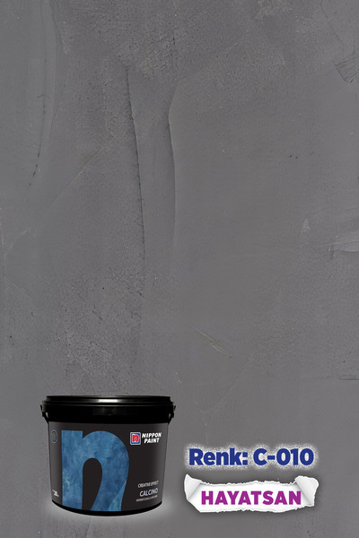 Nippon Paint CALCINO – Mermer dokulu dekoratif efekt boya - 2,5 kg