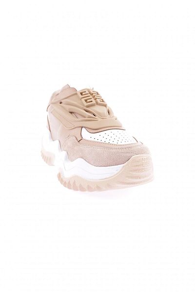 DGN Pantofi de damă cu talpă groasă cu detalii laser Pantofi bronz 36462831