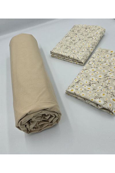 pınarhome collectıon الموسم الجديد - قطن عضوي 100%، رمل ناعم وشرفة مرنة + غطاء وسادة عمق الزاوية 28-30 سم