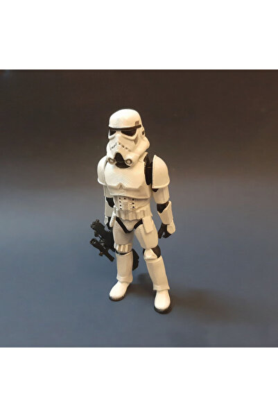 3DLAYERCRAFT Star Wars Stormtrooper Flexi Hareketli Figür 21 cm
