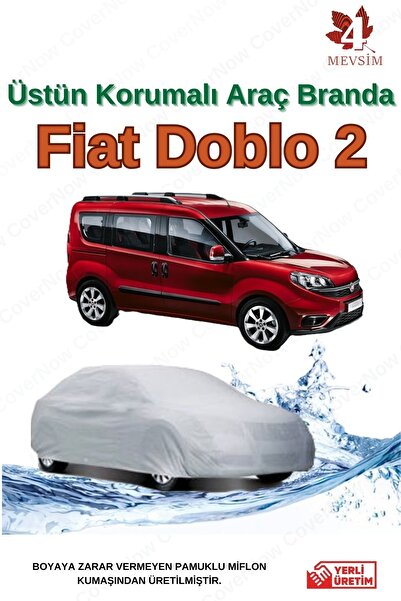 AutoEN Fiat Doblo 2 Oto Brandası Araba Çadırı - GRİ