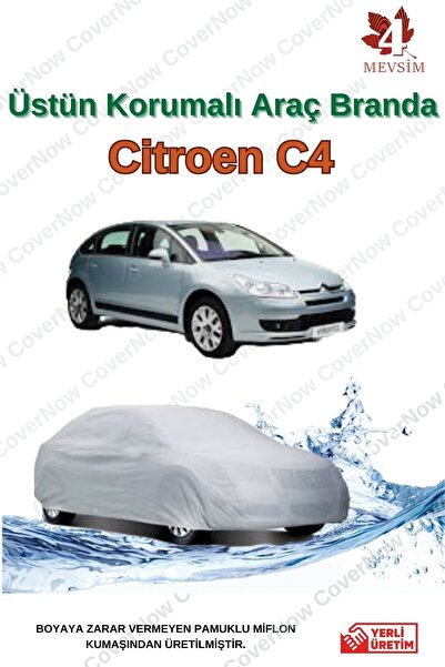 AutoEN Citroen C4 Hb Oto Brandası Araba Çadırı - GRİ
