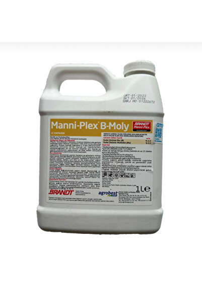 BRANDT BİTKİ BESLEME Mannı-plex B-molly Ithal Amerikan Sıvı Bor Molibden Içer...