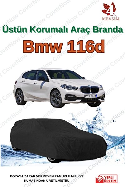AutoEN BMW 116d ED Oto Brandası Araba Çadırı - SİYAH