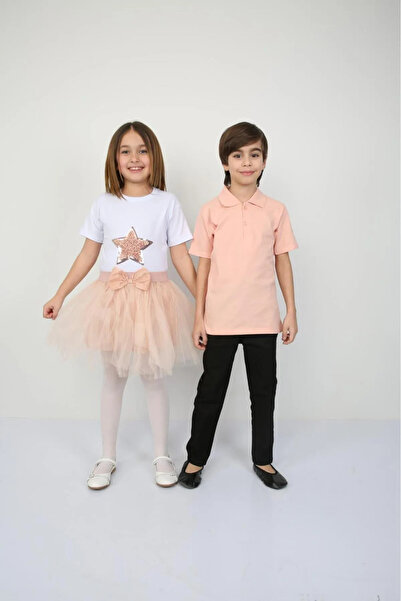 NOBLE STORE 23 Απριλίου ΚΟΡΙΤΣΙΑ T-SHIRT Tutu Φούστα Συνδυασμός Αγόρια Παιδικ...