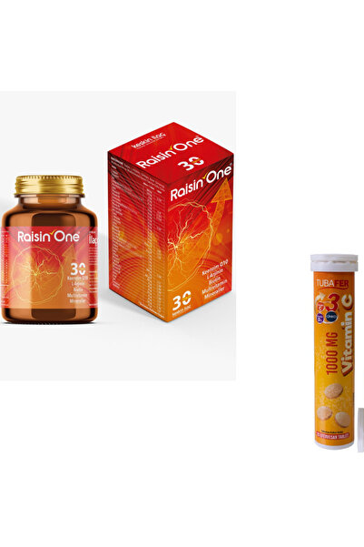 RaisinOne Raisin One Koenzim Q10 , L-Arjinin, Biotin, Multivitamin Mineraller