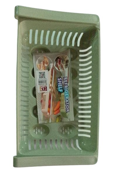 Generic 1pc Flexible Expandable Refrigerator Storage Basket Fridge Organizer Storage Drawer Storage Rack