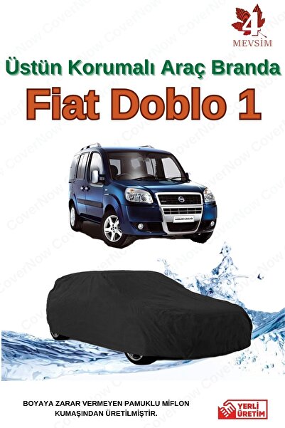 AutoEN Fiat Doblo 1 Oto Brandası Araba Çadırı - SİYAH