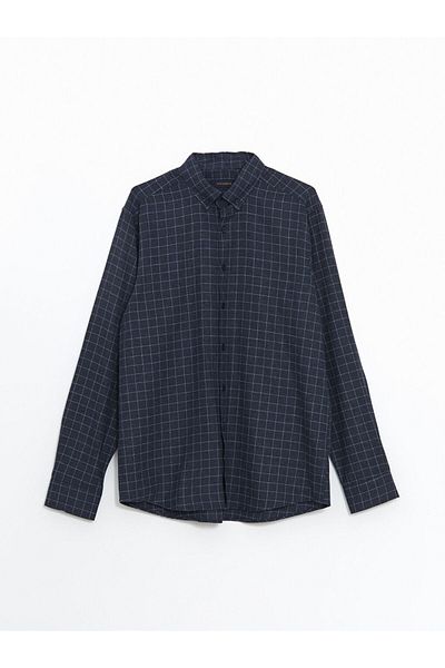 LC Waikiki Regular Fit Long Sleeve Plaid Men's Lumberjack Shirt