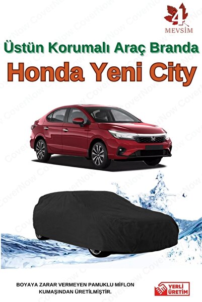 AutoEN Honda Yeni City Oto Brandası Araba Çadırı - SİYAH