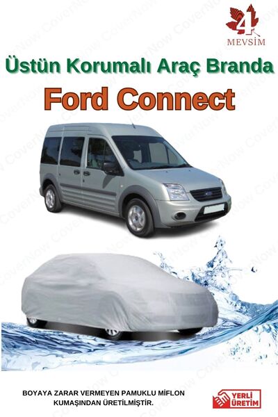 AutoEN Ford Connect Oto Brandası Araba Çadırı - GRİ
