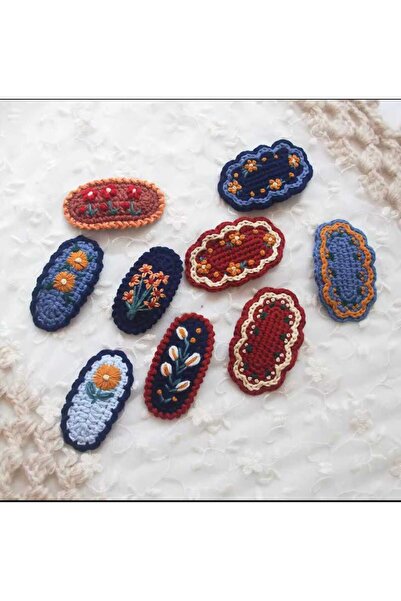 Kadın Girişimciler Atölyesi 100% Cotton Trend 9-Pece Candy Cross αξεσουάρ κατ...