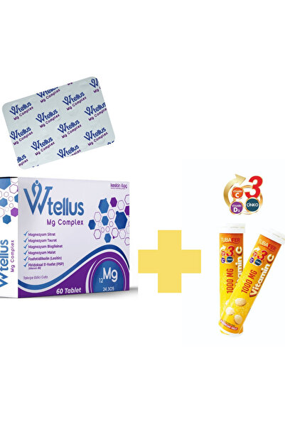 Wtellus Mg Complex Magnezyum Kompleksi,fosfotidilkolin,vitamin B6 Ve Glisin Içeren Takviye GIDA