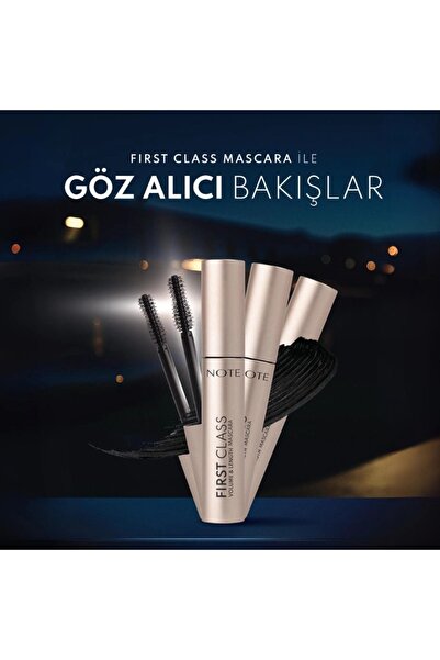 NOTE First Class Hacim ve Uzatma Etkili Maskara