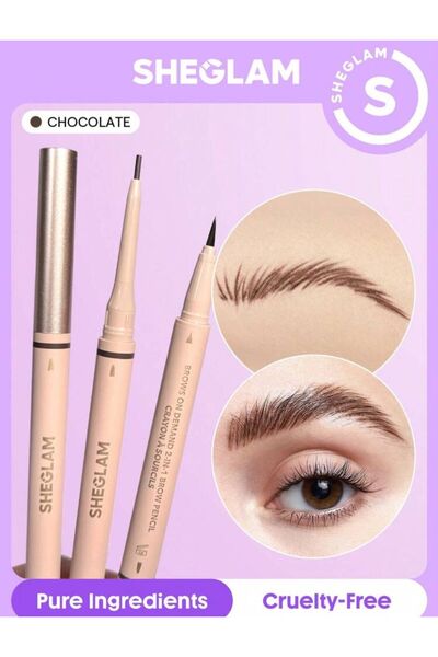 SHEGLAM brows on demand 2-in-1 brow pencil
