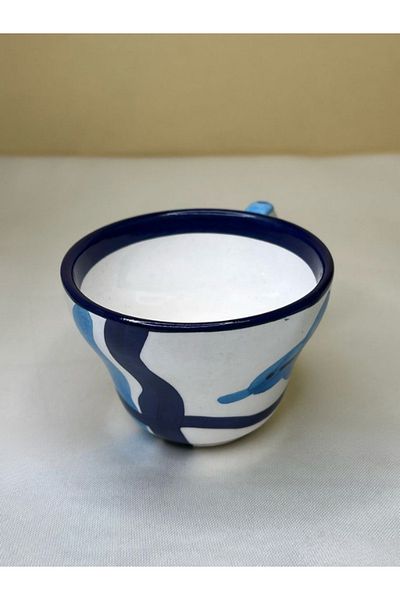Tuana Trend High Quality Dolphin Figured Porcelain Hand Painted Special Design Tea Coffee Cup