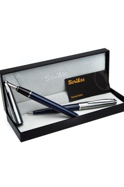 Scrikss Öğretmenler Günü Hediyesi Dolma Ve Tükenmez Kalem Seti ( Ömür Boyu Garantili )
