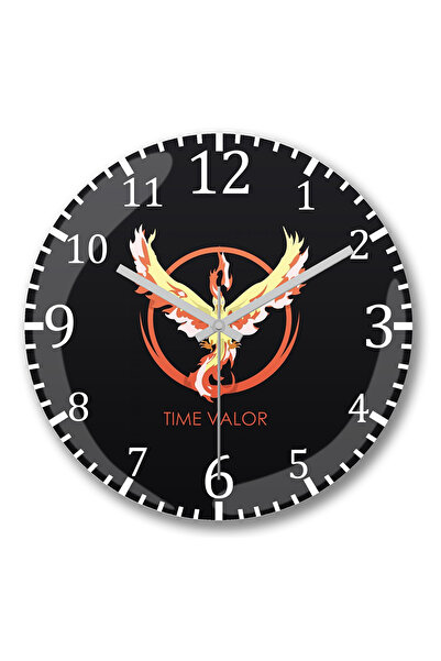BASKI DÜNYASI Ceas de perete Time Valor din sticlă autentică bombată