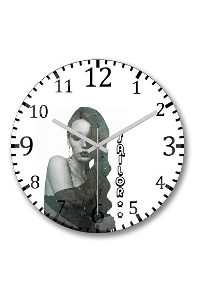 BASKI DÜNYASI Ceas de perete Sailor din sticlă autentică bombată