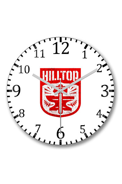 BASKI DÜNYASI Ceas de perete The Walking Dead Hilltop Community din sticlă au...