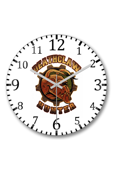 BASKI DÜNYASI Ceas de perete Hunter din sticlă autentică bombată