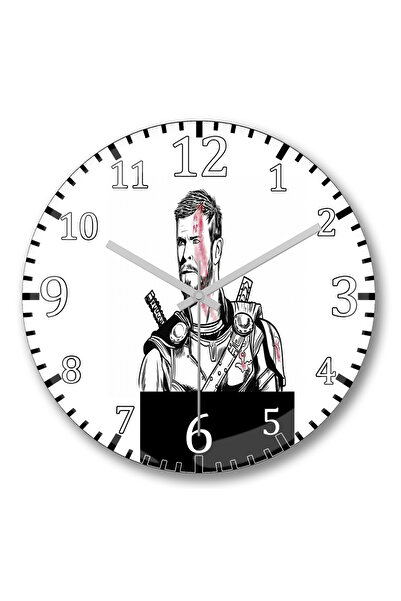 BASKI DÜNYASI Ceas de perete This is My Story din sticlă autentică bombată