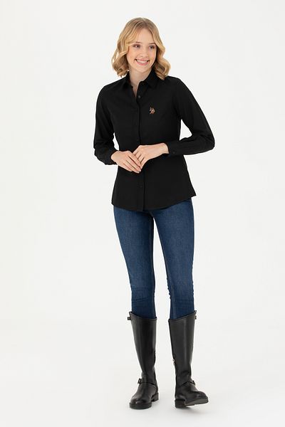 U.S. Polo Assn. BAZA. CAMASĂ POLO SPORT ȚESUTĂ SLIM FIT G082GL004.000.1677163 WOXCOLOR